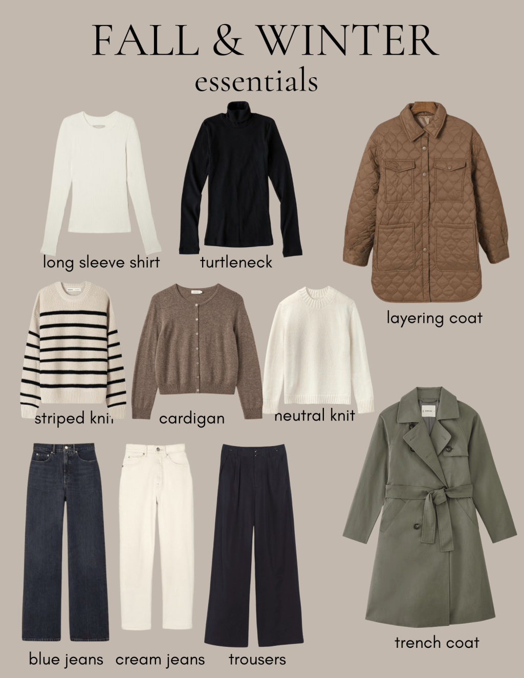 10 Fall Essentials to Elevate Your Sustainable&nbsp;Wardrobe